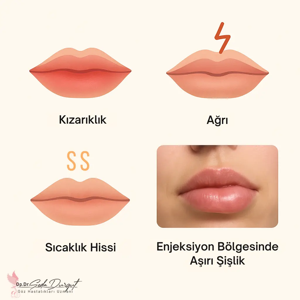 Dudak dolgusu Sonrası yapılmaması Gerekenler