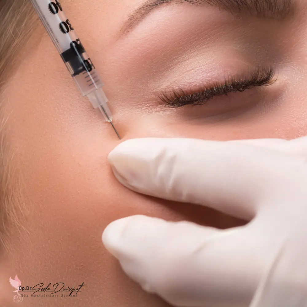 kaz ayağı botoks öncesi sonrası